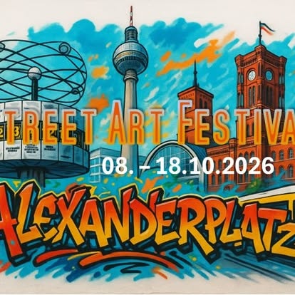 Weiteres Festivalmotiv · Vorschau von Facebook · Street Art Festival Berlin